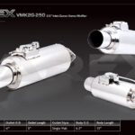 Глушитель круглый корпус XForce с системой Varex 16,51см x 38,1см