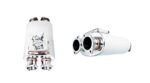 Глушитель XForce овальный с системой Varex 15,24см х 25,4см х 40,64см