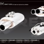 Глушитель XForce овальный с системой Varex 13,97см х 24,13см х 38,1см