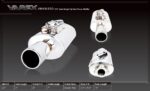 Глушитель XForce овальный с системой Varex 13,97см х 24,13см х 38,1см