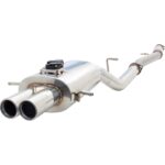 Выхлопная система XForce с глушителем Varex для Subaru Impreza 1994-2007 WRX-STI GC GD GG нержавеющая сталь