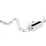 Выхлопная система XForce с глушителем Varex для Jeep Wrangler 2012-2018 JK ERB 3.6L V6 нержавеющая сталь