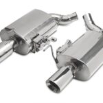 Выхлопная система XForce с глушителем Varex для Ford Mustang 2005-2010 GT нержавеющая сталь