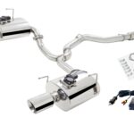 Выхлопная система XForce с глушителем Varex для Subaru FORESTER 2009-2012 DIESEL (SH) нержавеющая сталь
