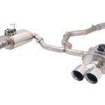 Выхлопная система XForce с глушителем Varex для Subaru IMPREZA 2011-2014 WRX SEDAN (G3) S2 нержавеющая сталь