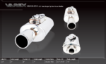 Глушитель XForce овальный с системой Varex 13,97см х 24,13см х 38,1см — изображение 2