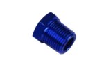 Переходник 1/4 NPT с шестигранной головкой, заглушка, блокатор пробки, мазут, синий — изображение 2