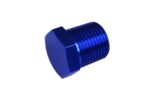 Переходник 3/8 NPT с шестигранной головкой, заглушка, блокатор пробки с наружной резьбой, мазут, синий