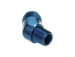 AN12 JIC с развальцовкой на 1/2 NPT, 45 футов, прямой переходник для шланга, синий — изображение 2