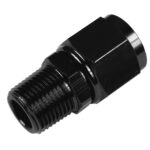 AN-4 AN4 JIC Переходник с развальцовкой на прямой шланговый фитинг 1/8 NPT «мама-папа», черный