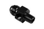 AN6 AN -6 - 1/4 NPT линейный переходник для жидкого топлива 1/8 NPT Черный