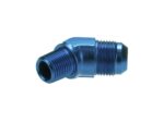 AN6 JIC с раструбом на 1/8 NPT, 45 футов, прямой адаптер для шланга, синий — изображение 4