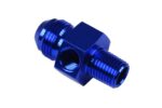 AN6 AN -6 - 3/8 NPT линейный переходник для жидкого топлива 1/8 NPT Синий — изображение 2