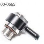 6AN ORB Поворотное банджо с шипом 6,5 мм Radium Engineering