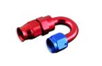 AN-8 AN8 JIC, 180 футов, фитинг для мазута из ПТФЭ, красный конец шланга