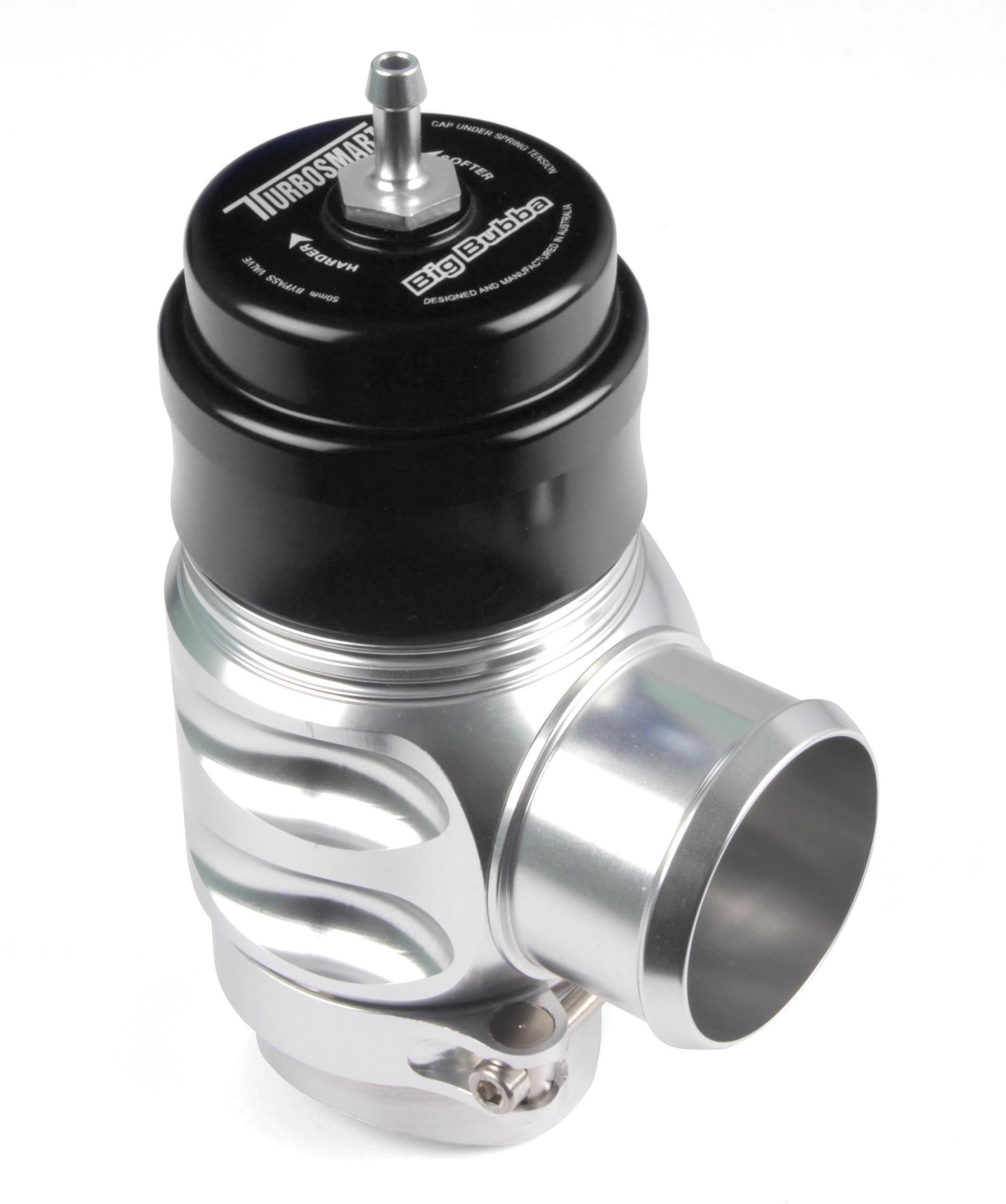 blow-off-turbosmart-big-bubba-plumb-back-black-silver Отвес Blow Off Turbosmart Big Bubba - черный/серебристый — изображение 1