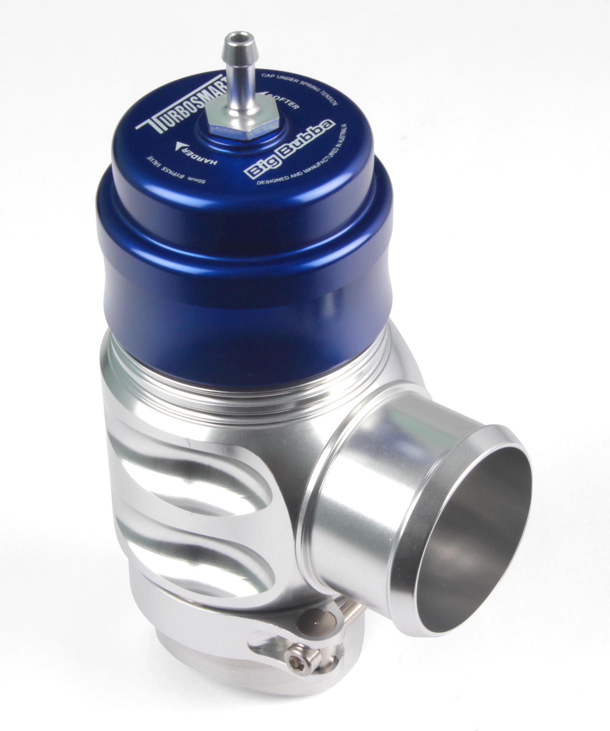 blow-off-turbosmart-big-bubba-plumb-back-blue-silver Отвес Blow Off Turbosmart Big Bubba — синий/серебристый — изображение 1