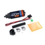 Топливный насос DeatschWerks DW420 420 л/ч для Nissan 240XD 89-94 Skyline R32 без GTR 89-93 — изображение 2