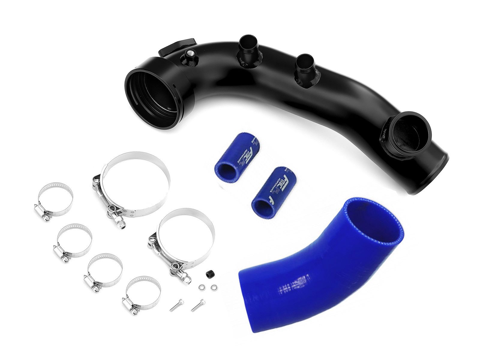charge-pipe-bmw-n54-135i-335i-1m-z-flansza-na-bov-50mm-niebieski_3 Заправочная трубка BMW N54 135i 335i 1М с фланцем для BOV 50мм Синий — изображение 1