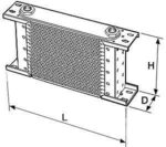 Маслоохладитель Setrab Proline 25-рядный 330 х 193 мм (235 мм) — изображение 2