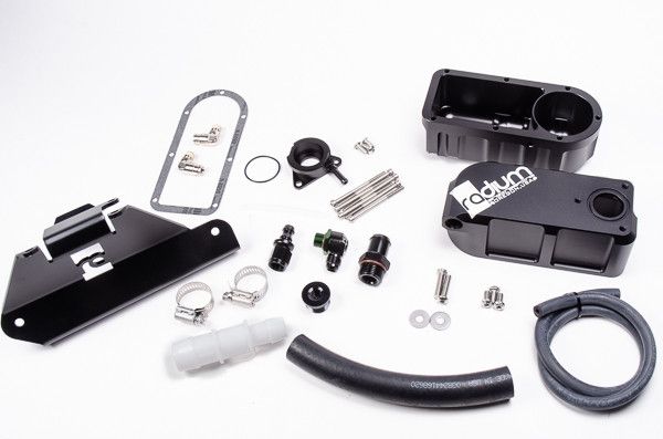 coolant-tank-kit-ford-mustang-shelby-gt500-s197-radium-engineering_4 Комплект бака охлаждающей жидкости Ford Mustang Shelby GT500 S197 Radium Engineering — изображение 1