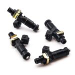 Комплект форсунок Deatschwerks 1200cc для Lotus Elise 2.4L 2AZFE 1996-11 Exige 2.4L 2AZFE 2000-11 Toyota Celica 2000-05 MR2 1999-2007 Scion TC/XA/B 2004-10