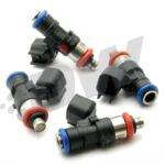Подходящий набор форсунок Bosch EV14 Universal 40 мм, компактный, 4 шт., 50 фунтов/час