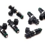 Комплект форсунок Deatschwerks 1200cc для BMW E46 3.2L M54/S54 2001-06 Porsche 911 996 H6 3.6L турбо 2001-05 BMW 328ci 2000 330i/330xi 2001-05 330ci 2001-06 M3 2001-06 EV14 Универсальный стандарт 48 мм
