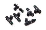 Комплект форсунок Deatschwerks 1200cc для BMW E46 3.2L M54/S54 2001-06 Porsche 911 996 H6 3.6L турбо 2001-05 BMW 328ci 2000 330i/330xi 2001-05 330ci 2001-06 M3 2001-06 EV14 Универсальный стандарт 48 мм