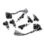 Комплект форсунок Deatschwerks объемом 600 куб.см для Toyota Tundra 2011-14 годов и Toyota 4Runner 2010-19 годов выпуска.