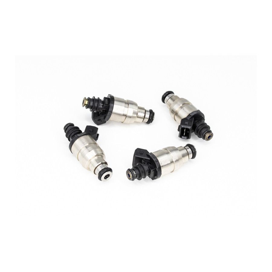 deatschwerks-zestaw-4-wtryskiwaczy-paliwa-1800cc-min-nisko-ohmowe-uniwersalne Соответствующий комплект форсунок Universal Low Impedance 11 мм верхние, 4 шт., 1800 куб.см/мин. — изображение 1