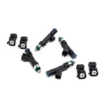 Комплект форсунок Deatschwerks 900cc для Chevrolet Cruze RS 1.4L Turbo 2011-15 Chevrolet Sonic RS 1.4L Turbo 2013-17 Holden Barina RS 1.4L Turbo 2013-16 Jeep Wrangler 2.5L L4 1997-2002