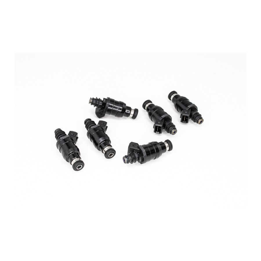 deatschwerks-zestaw-6-wtryskiwaczy-paliwa-800cc-min-nisko-ohmowe-uniwersalne Соответствующий набор форсунок Universal Low Impedance 11 мм верхние, 6 шт., 800 куб.см/мин. — изображение 1