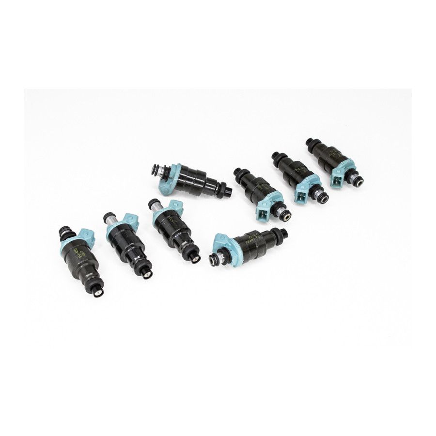 deatschwerks-zestaw-8-wtryskiwaczy-paliwa-450cc-min-nisko-ohmowe-uniwersalne Соответствующий набор форсунок Universal Low Impedance 11 мм верхние, 8 шт., 450 куб.см/мин — изображение 1