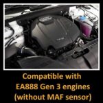 Комплект впускного индукционного воздушного фильтра MST Performance для Audi A4 B8 A5 8T 1,8 2,0 TFSI EA888 Gen 3 — изображение 4