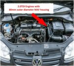 Комплект впускного воздушного фильтра Ramair JSK-120-BK для Audi A3 1,6 1,9 2,0 TDI — изображение 7