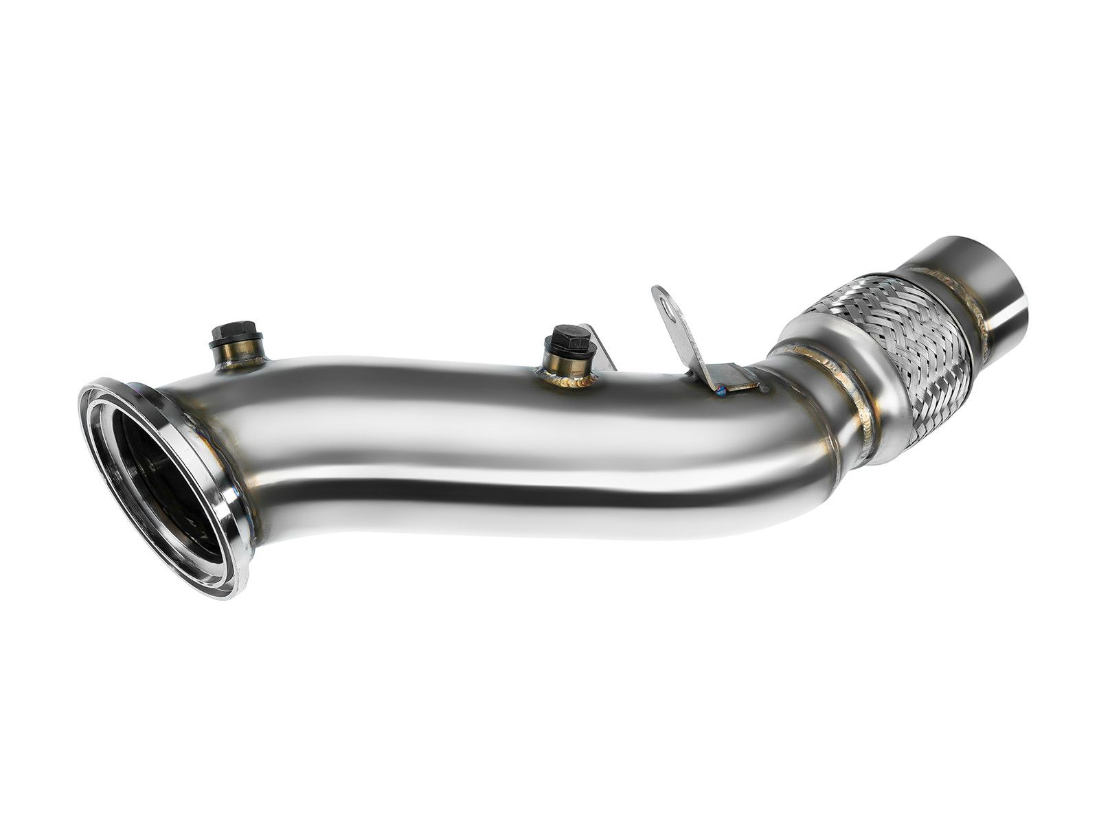 downpipe-bmw-320i-330e-f30-31-34-l4-2-0l-turbo-b48-2016 Даунпайп для BMW 320i/330e (F30/31/34) L4-2.0L (турбо) B48 2016+ — изображение 1
