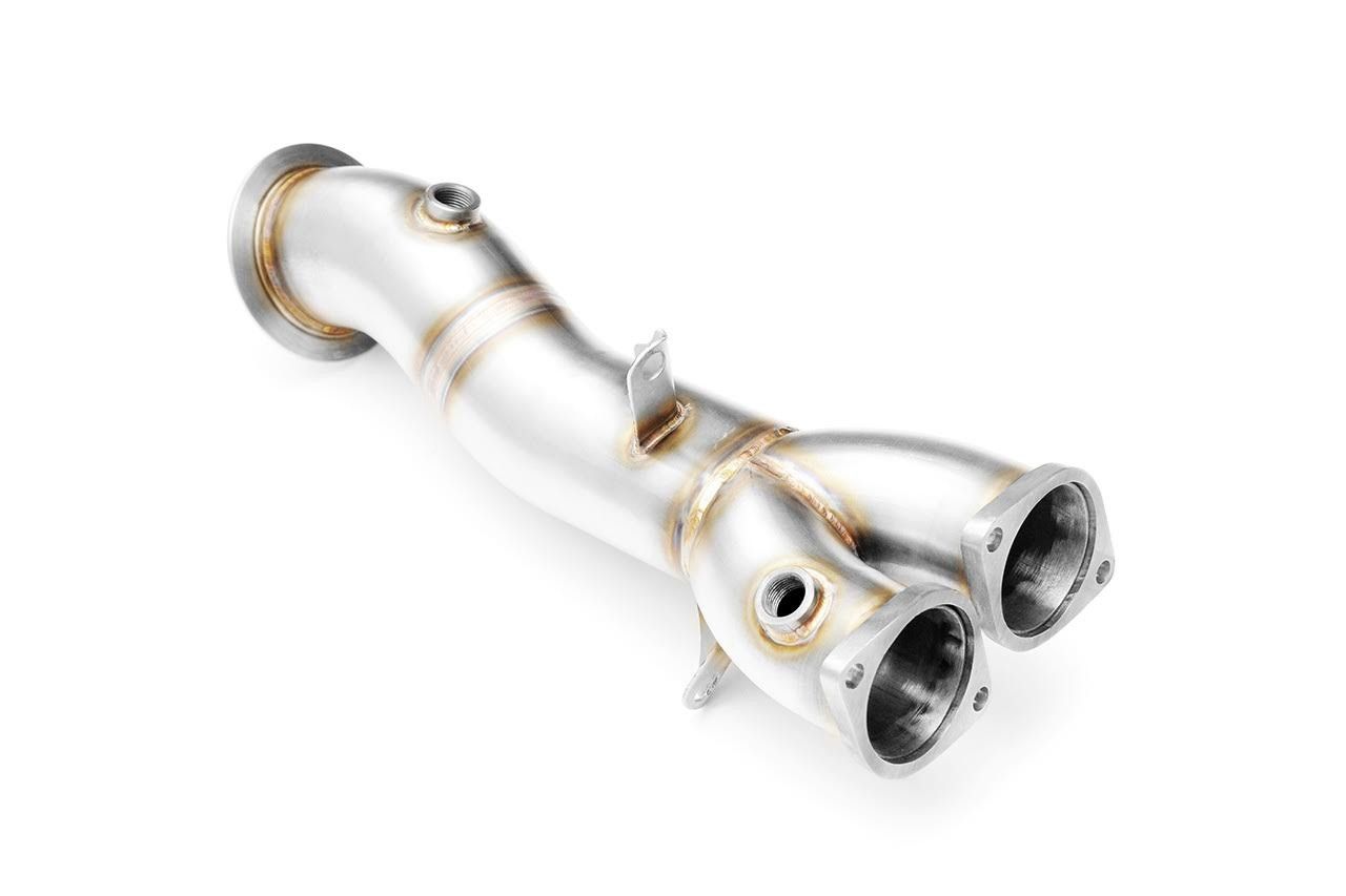 downpipe-bmw-e90-e91-e92-xdrive-335ix-n55-2008-2013 Приемная труба BMW E90, E91 E92 xdrive 335ix N55 2008-2013 гг. — изображение 1