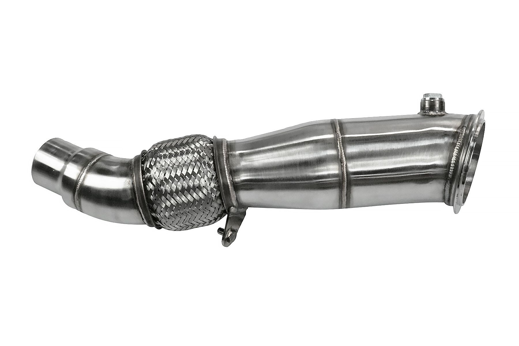 downpipe-bmw-f20-f21-f22-f23-f30-f31-f32-f33-f34-f36-n20-2010-2016-decat Приемная труба для BMW F20 F21 F22 F23 F30 F31 F32 F33 F34 F36 — N20 2010-2016 декат. — изображение 1