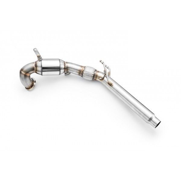 downpipe-skoda-superb-1-8-tsi-mk3-2015-euro-4-200-cpsi Приемная труба SKODA Superb 1.8 TSI Mk3 2015- Euro 4 200 CPSI — изображение 1