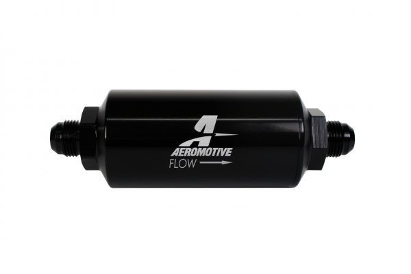 filtr-paliwa-aeromotive-40um-an8-stal-nierdzewna-are-12378 Мужской AN-08 Фильтр из нержавеющей стали 40 мкм AEI 12378 — изображение 1