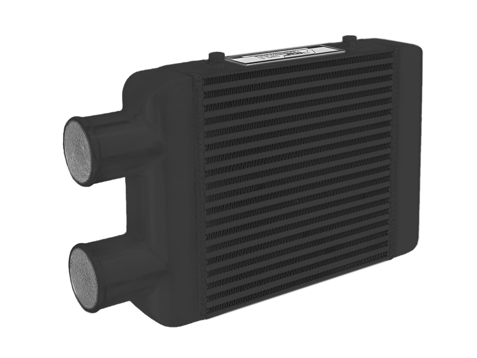 fmic_ic_30030076_weld_01_B Интеркулер 300х300х76мм односторонний Черный FMIC.EU — изображение 1