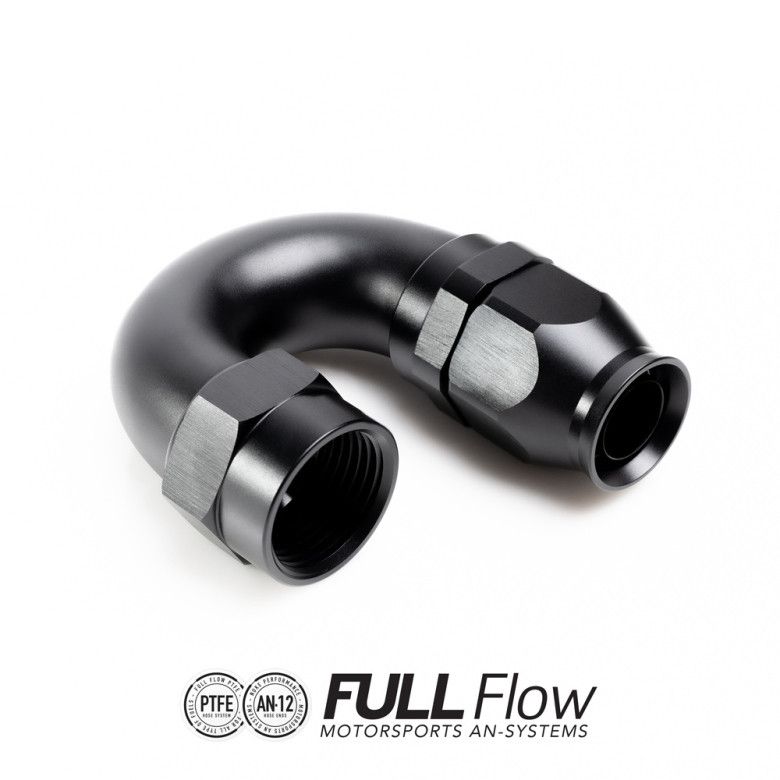 full-flow-ptfe-hose-end-fitting-180-degree-an8 Полнопоточный шланговый фитинг Nuke Performance из ПТФЭ, 180 градусов AN8 — изображение 1