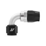 Mishimoto MMFT-SW-08P-90 Алюминиевый фитинг из ПТФЭ AN8, 90 градусов, черный