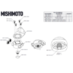 Mishimoto MMOC-RFH-M20BK Выносная головка масляного фильтра M20x1,5 Резьба черная — изображение 7