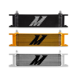 Mishimoto MMOC-10-8SL Универсальный -8AN 10-рядный масляный радиатор, серебристый