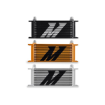Mishimoto MMOC-16GD Универсальный 16-рядный масляный радиатор, золотой
