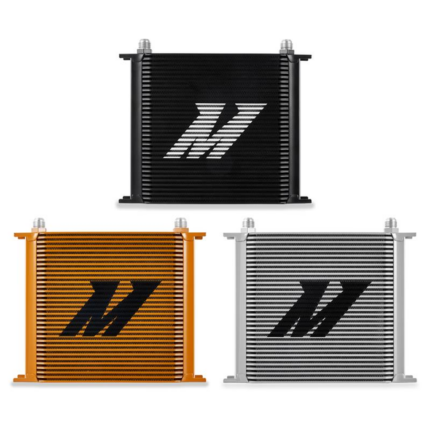 Mishimoto MMOC-34SL Универсальный 34-рядный масляный радиатор, серебристый