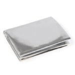 Mishimoto MMHP-ASHB-2424 Тепловой барьер из алюминия и кремния с клейкой основой, 24 x 24 дюйма — изображение 2