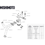 Маслоуловитель Mishimoto MMBCC-F80-15CBE с перегородкой для BMW F80 M3/M4 15-20 — изображение 9